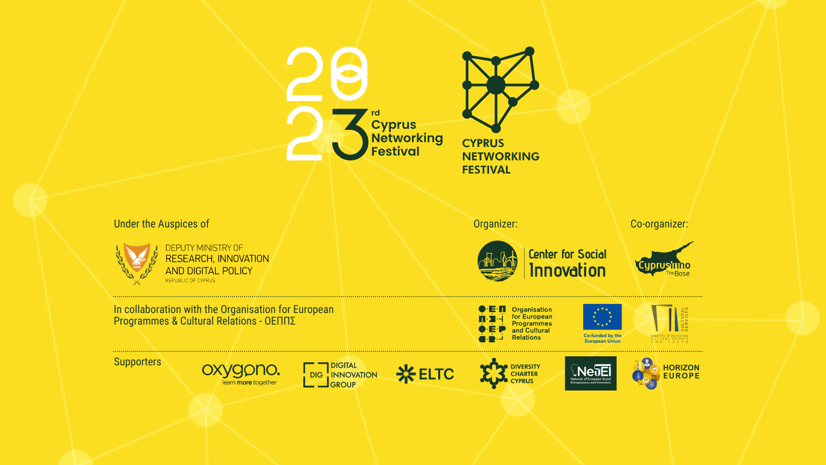 3RD CYPRUS NETWORKING FESTIVAL - CYPRUS DIGITAL SKILLS AND JOBS COALITION